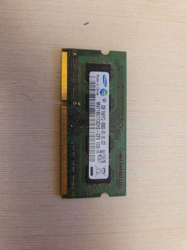 ddr3 оперативная память для  ноутбука 2gb и 1gb