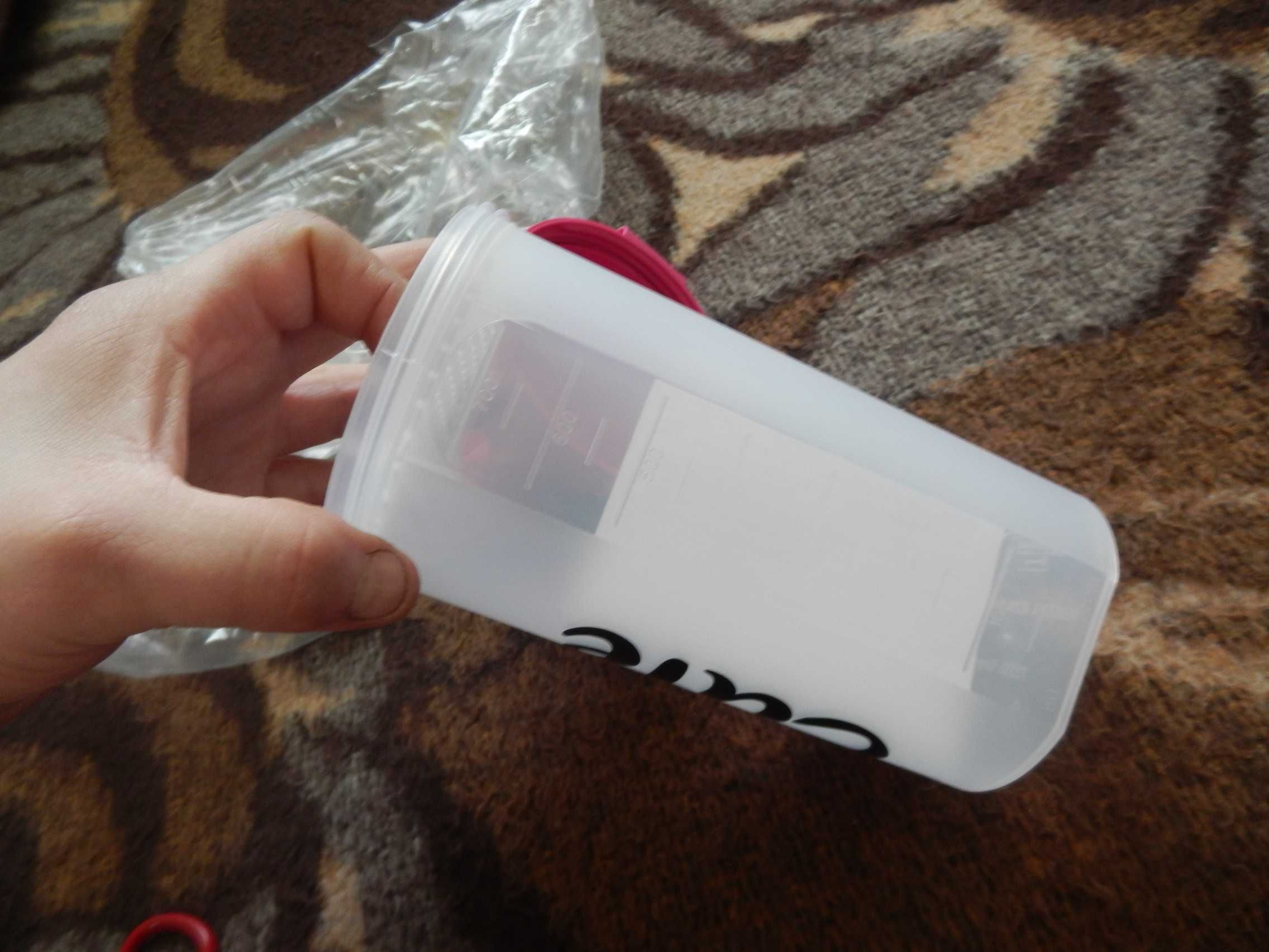 Wyprzedaż->TummyTox shaker do napojów /odżywek damski 700ml