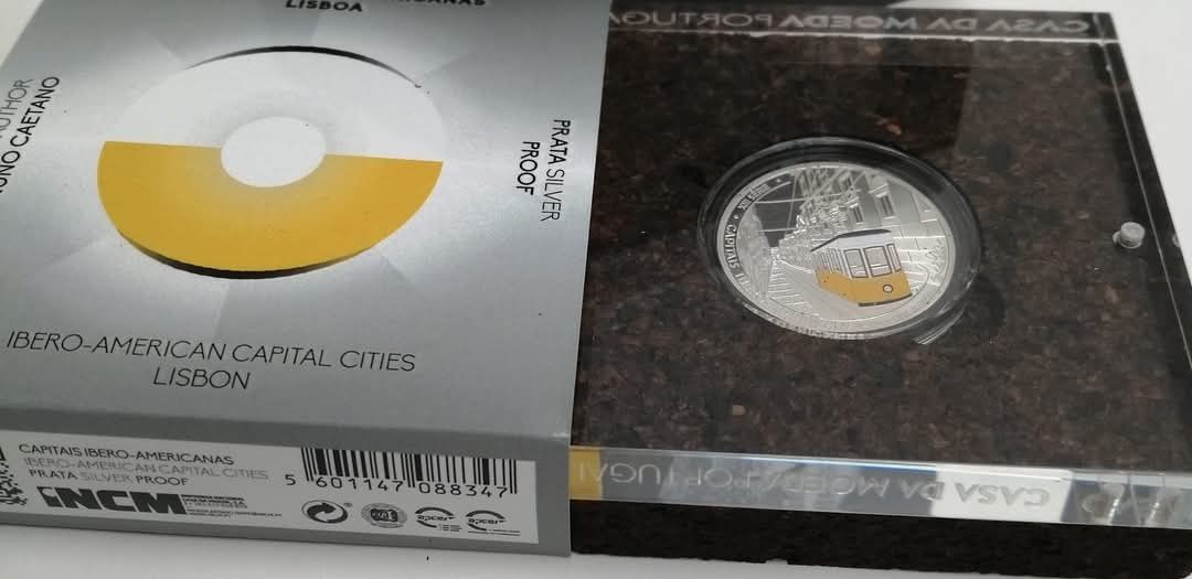7,5€ Proof Prata Elevador da Bica