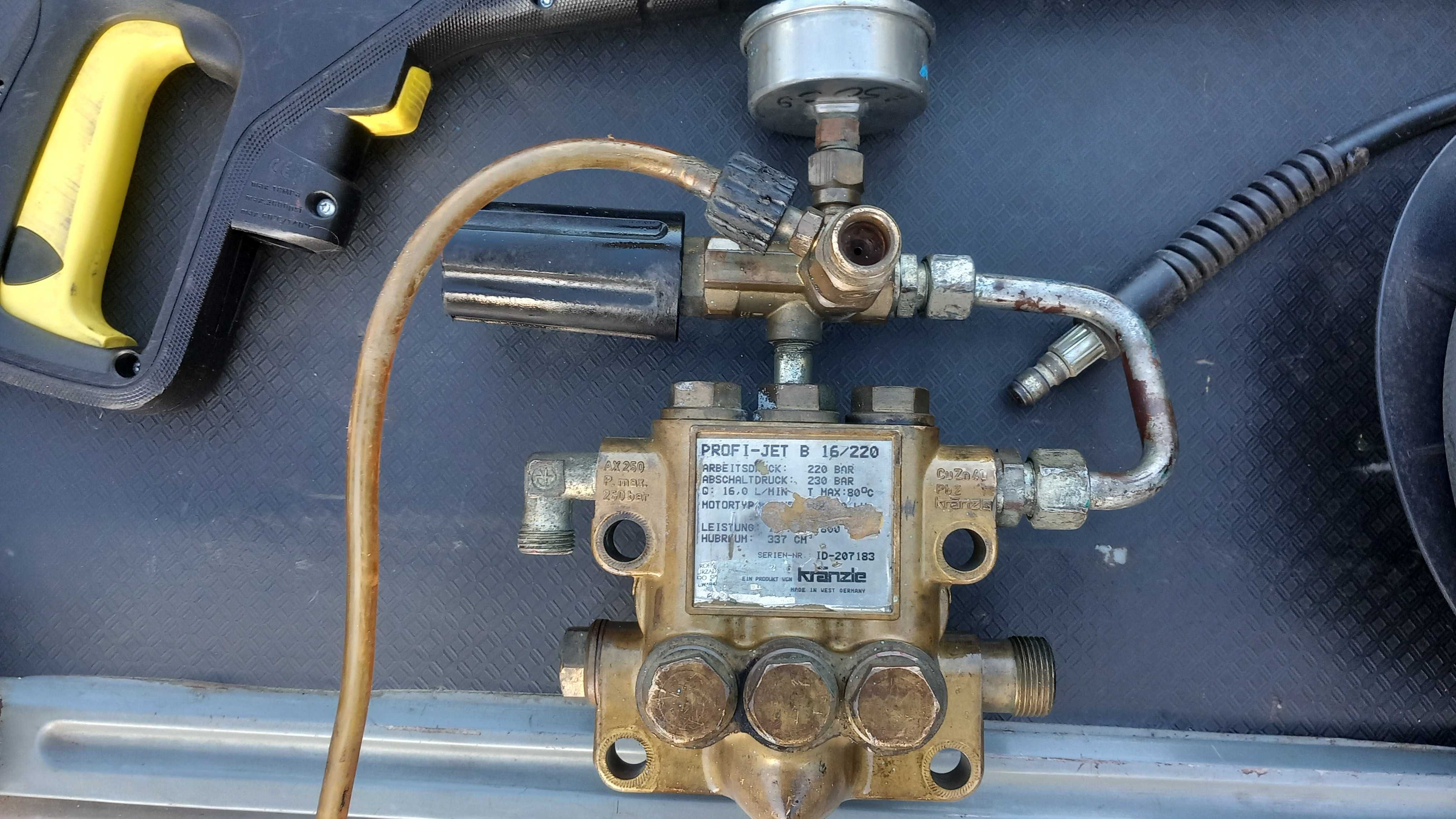 Sprzedam lanca głwica dysza myjki ciśnieniowej karcher hd hds kranzle