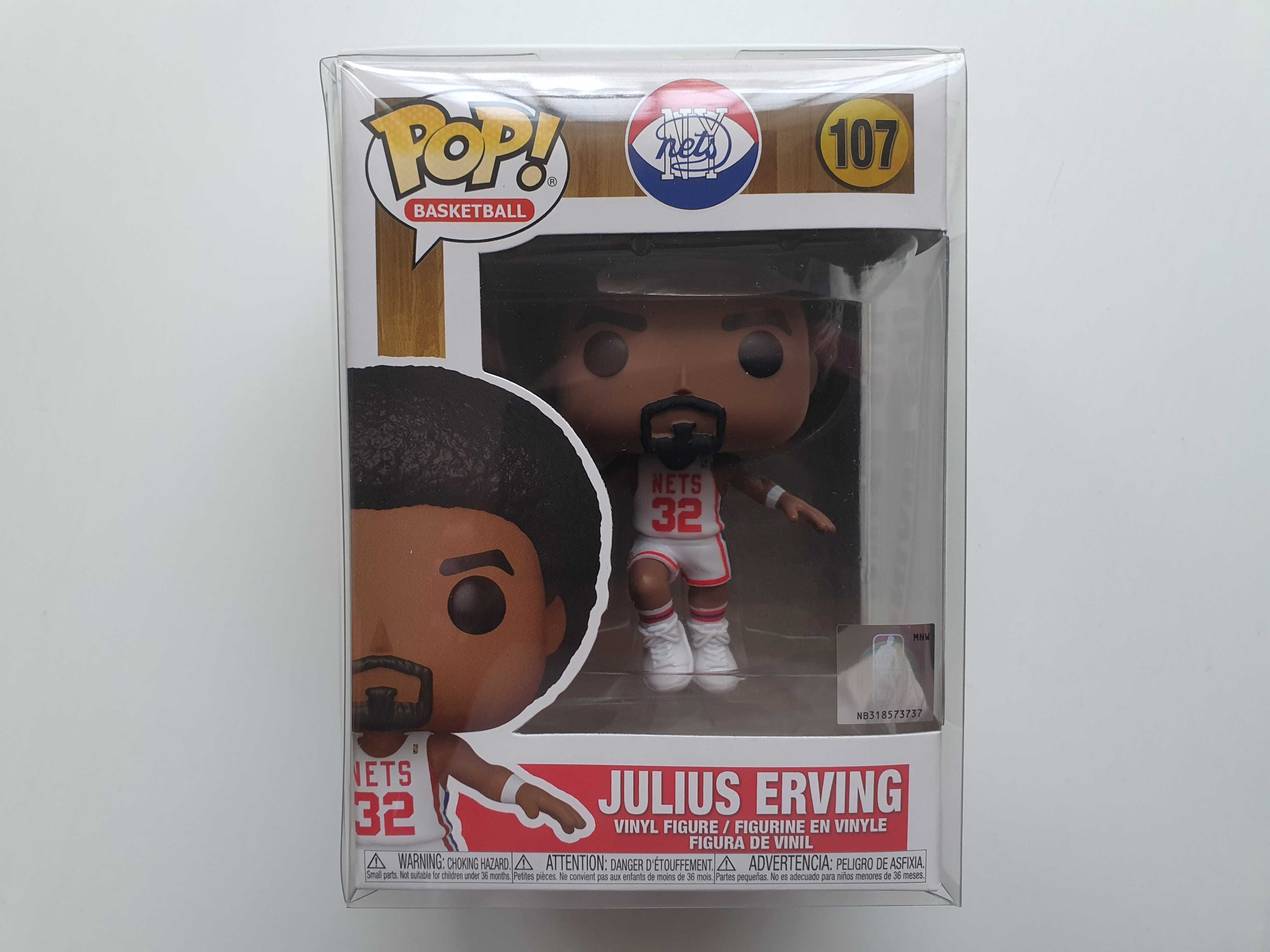 Julius Erving - NBA Legends - Funko Pop - Protector Gratis