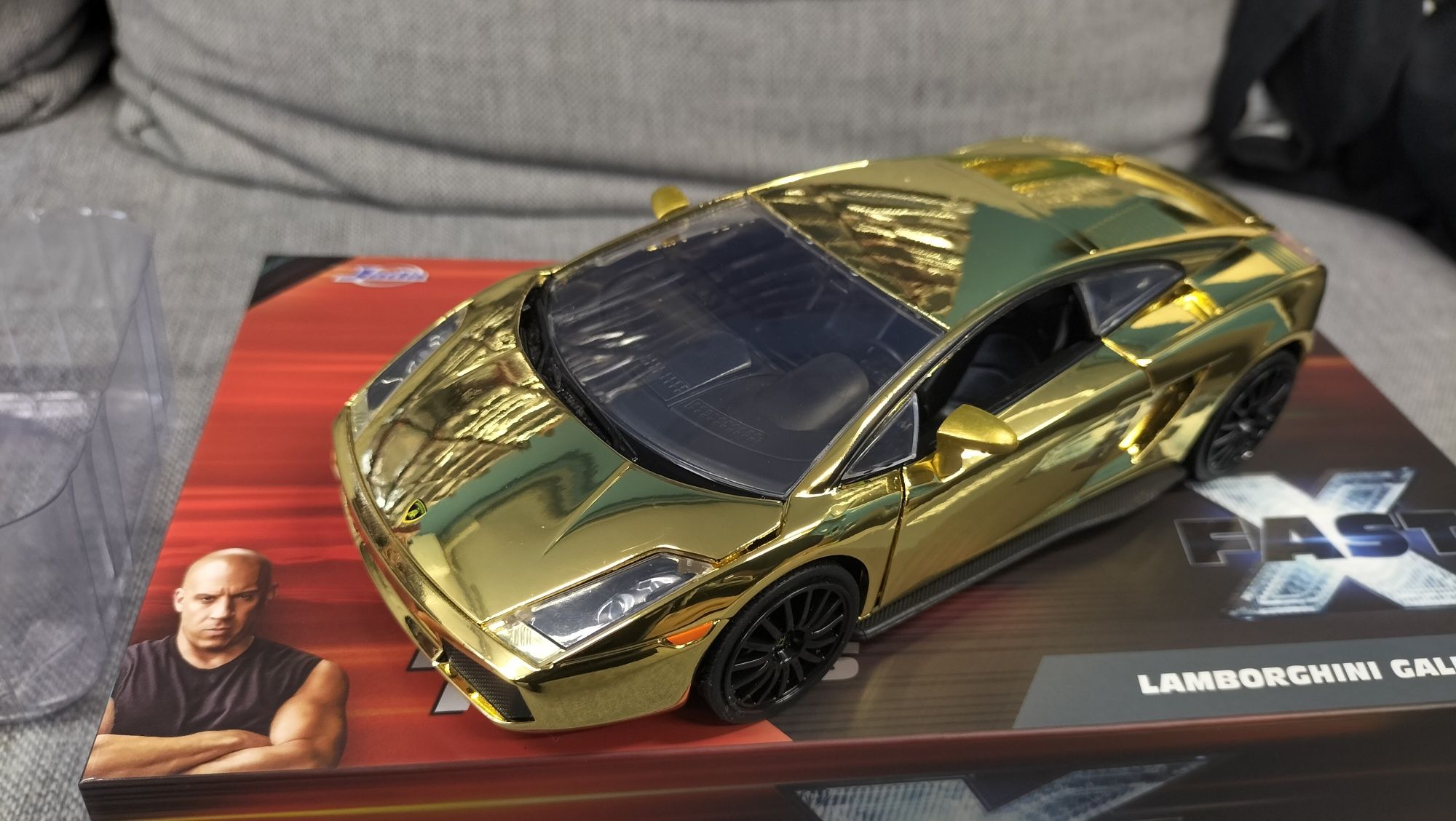 Lamborghini Gallardo Gold Chrome Yellow 3x Set Fast Furious Limited