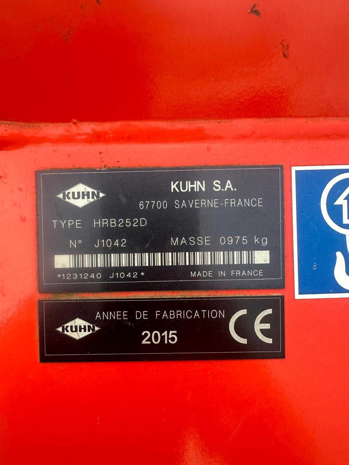 Brona aktywna KUHN HRB252D