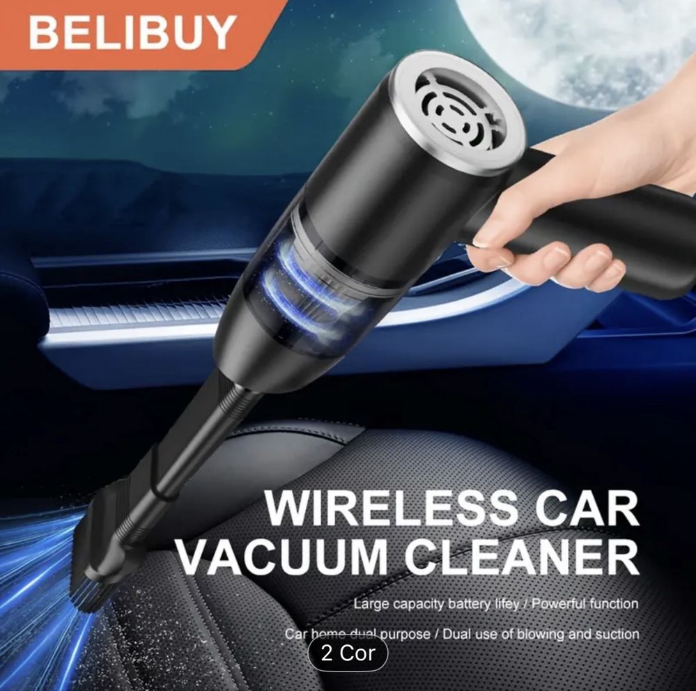 Mini aspirador para automovel