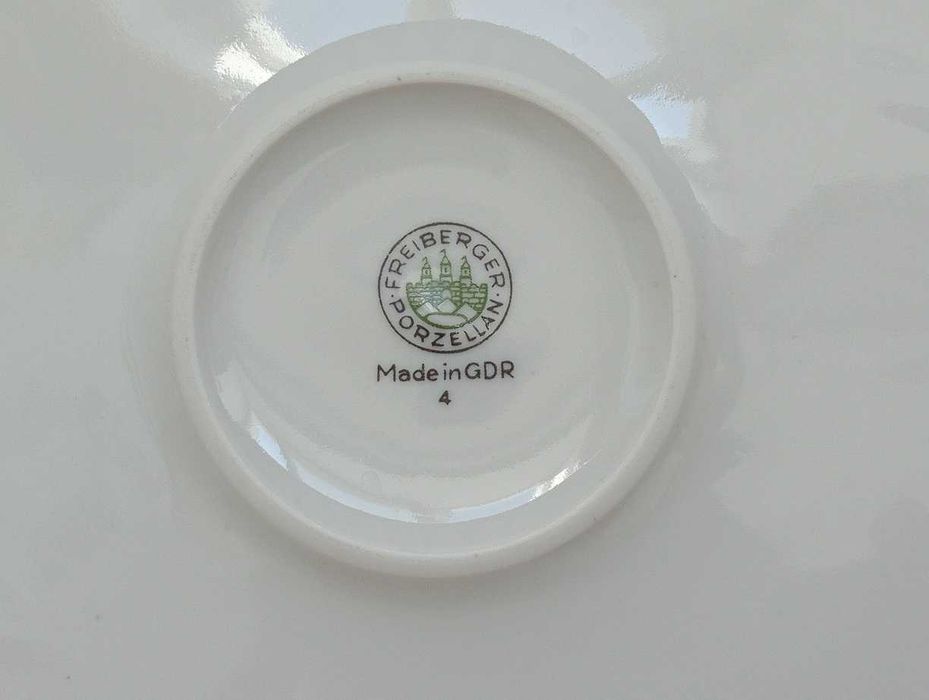 Блюдо "Цветы" (Freiberger GDR ГДР)