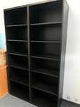 Regał BESTA czarnobrązowy - 5 półek - stan IDEALNY - IKEA 2 sztuki