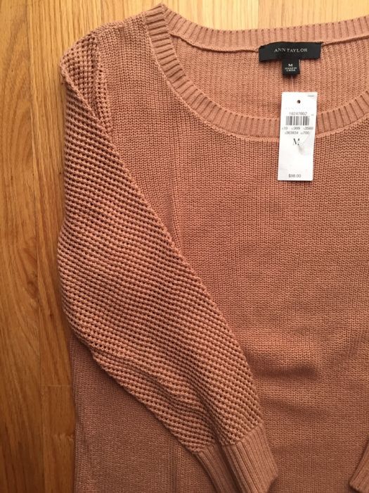 Ann Taylor sweter sukienka 100% bawełna M