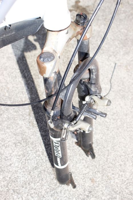 Bicicleta / Quadro / Volante / Suspensão - SPECIALIZER - Btt - Verde