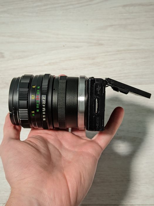 Sony nex 5 Соні некс 5 беззеркальна камера геліос helios