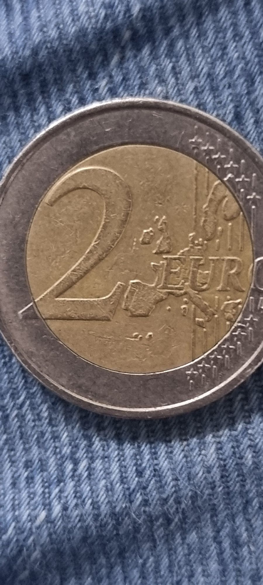 Moeda grega de 2 euros muito rara com letra “S”