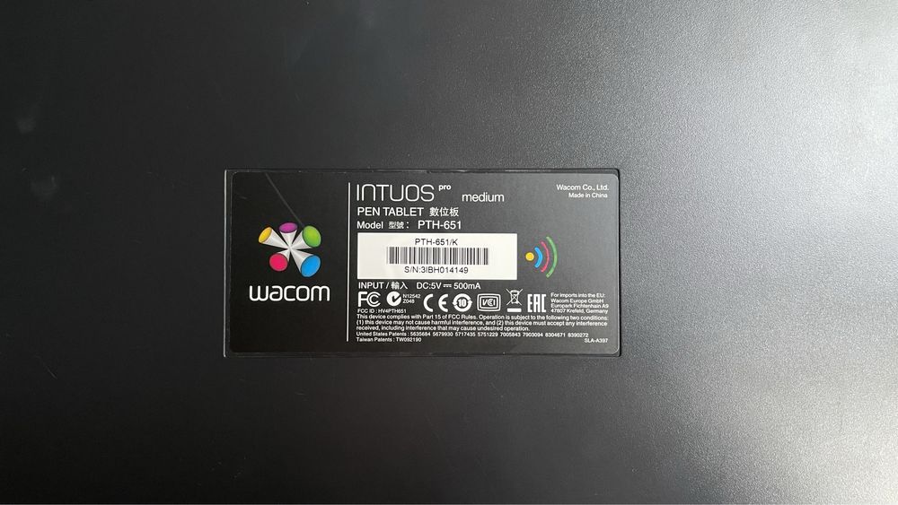 Tablet graficzny Wacom Intous pro M Medium