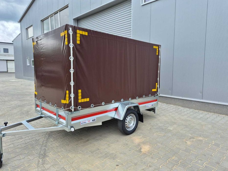 Przyczepa samochodowa producent LORA nowa wymiary 2,75x1, 55x150