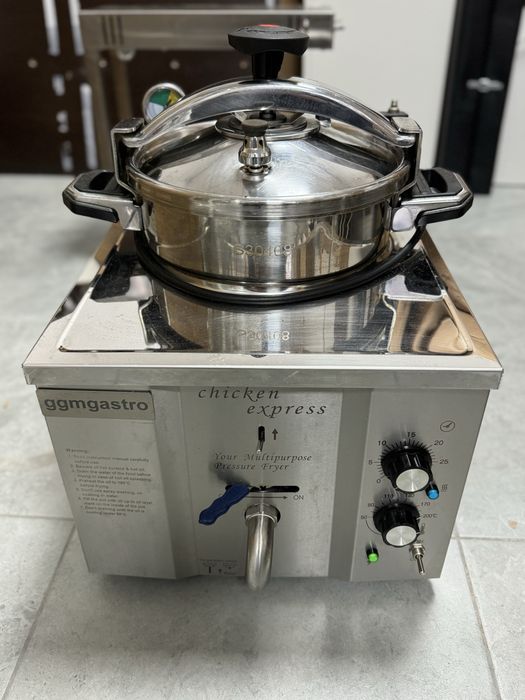 Фритюрниця високого тиску GGM Gastro.