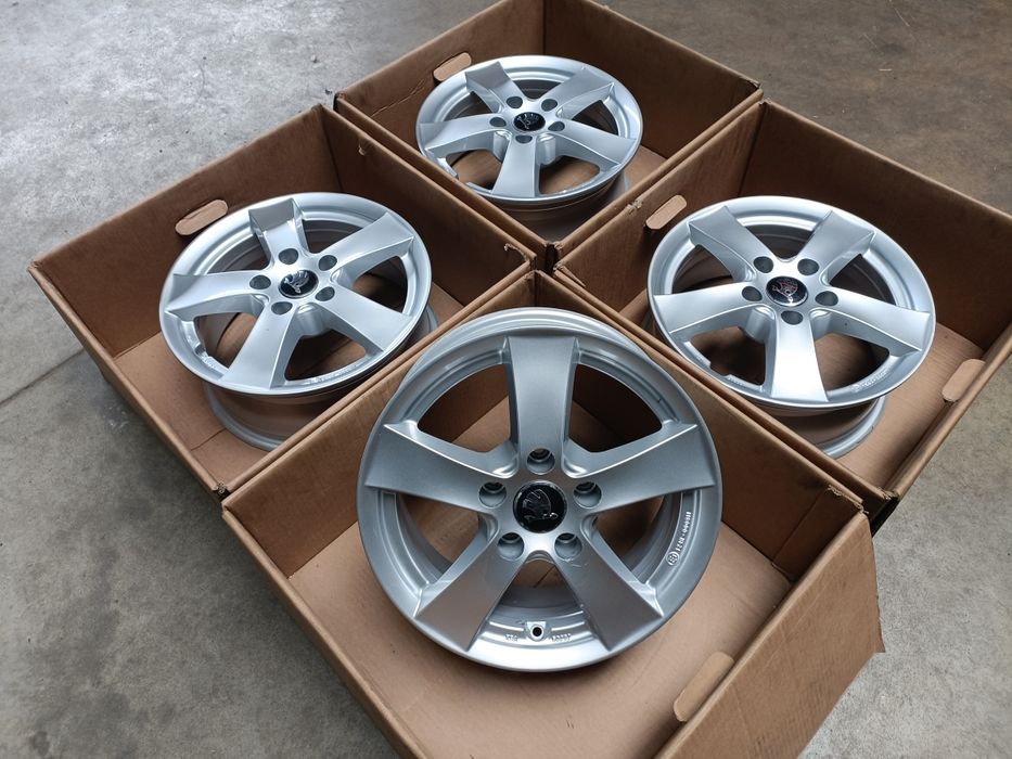 Alufelgi Felgi Skoda 15 cali 5x112 Superb Octavia Karoq Enyaq Yeti