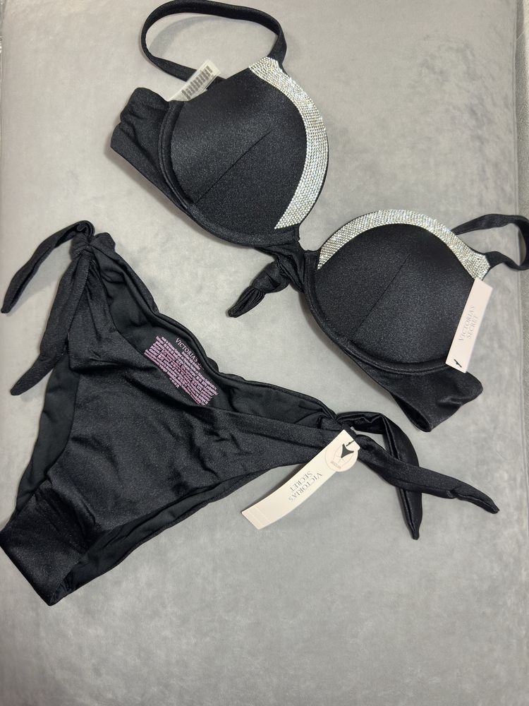 Купальник пуш-ап стрази оригінал Victorias Secret Вікторія Сікрет