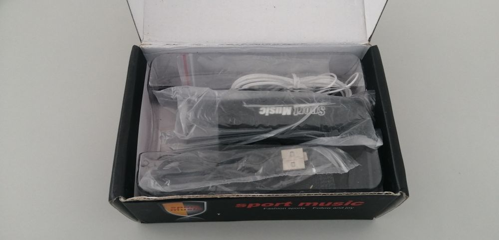 Leitor música mp3 bicicleta