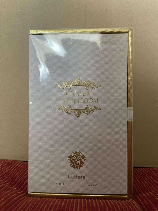 Perfume Lattafa – The Kingdom – 100 ml – Novo e Selado!