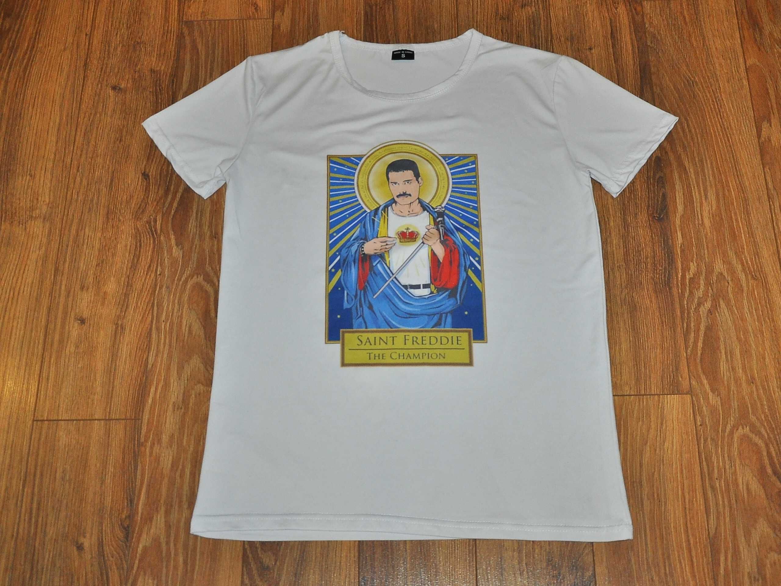 FREDDIE MERCURY - Saint Freddie The Champion - koszulka rozm.S QUEEN