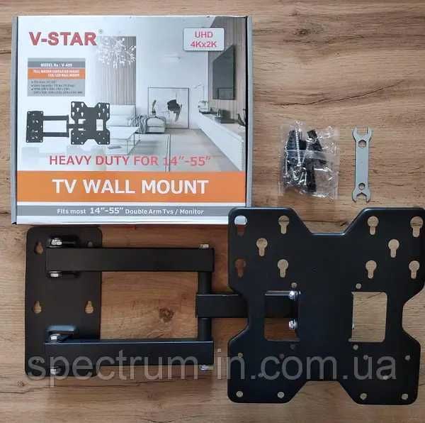 Поворотне кріплення для ТВ (14 - 55") V-STAR V499 (кронштейн)