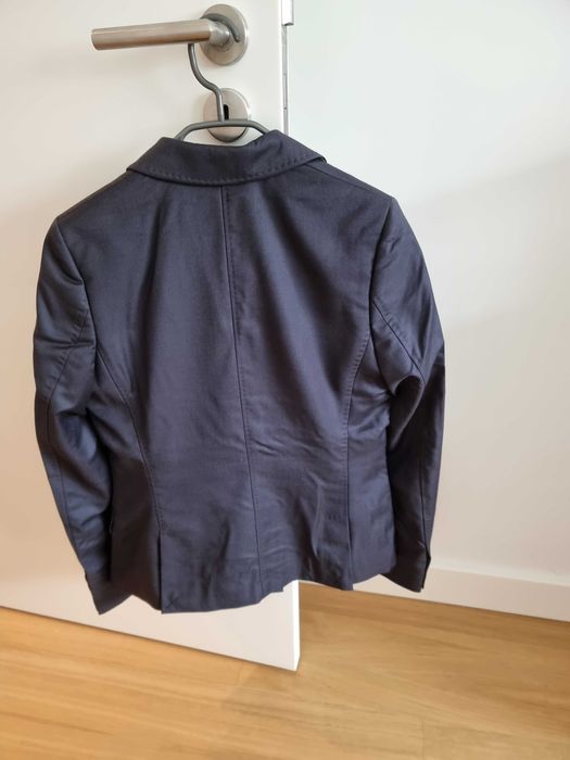 Fato Sacoor calça/casaco NOVO azul escuro 38/UK 12