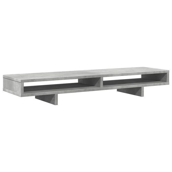 Vidaxl Podstawka Pod Monitor, Szarość Betonu, 100X27X15 Cm