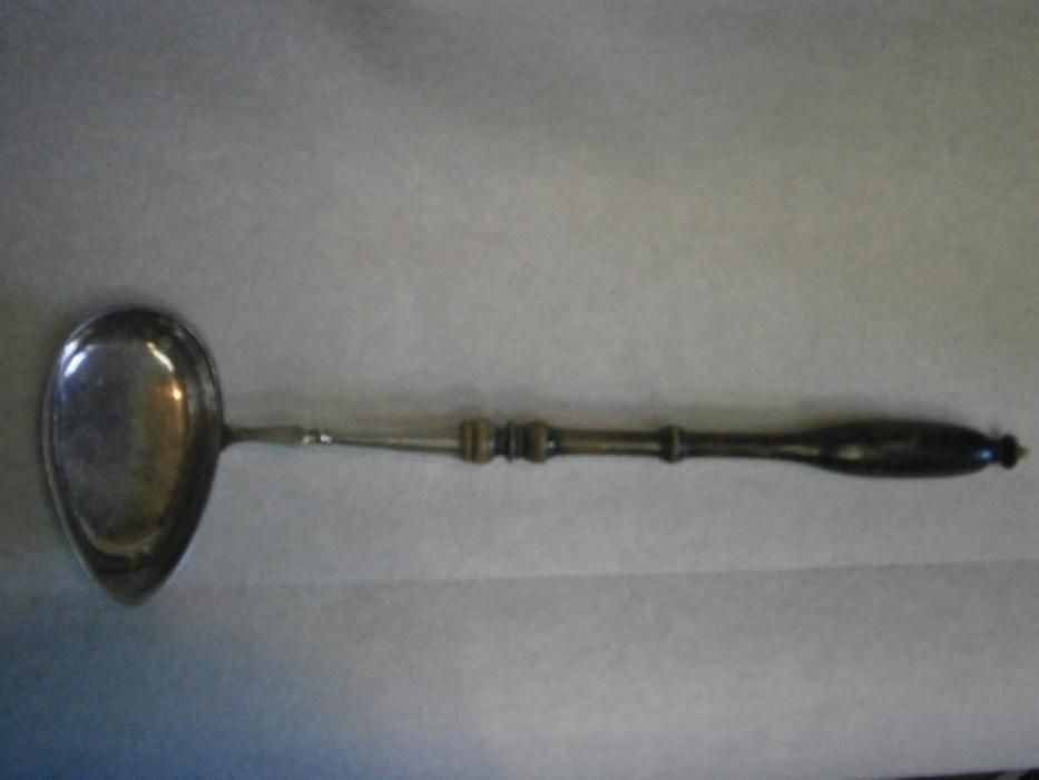 Łyżka wazowa do zupy srebrna , dług. 35 cm.  możliwa wymiana