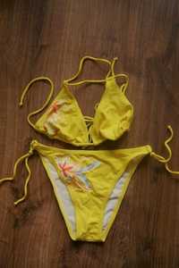 Nowe bikini kostium kąpielowy  zółty, rozmiar 36