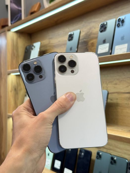 Apple iphone 13 pro max 128/256 silver blue graphite айфон 13 про макс
