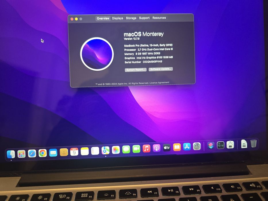 Macbook Pro 13 Retina 2015
