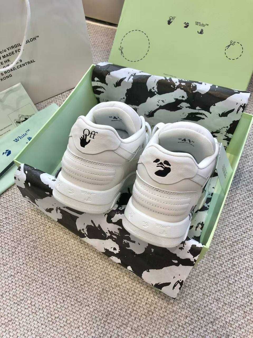 (БЕЗ ПЕРЕДОПЛАТИ)Off white office For walking оф вайт фор волкінг білі