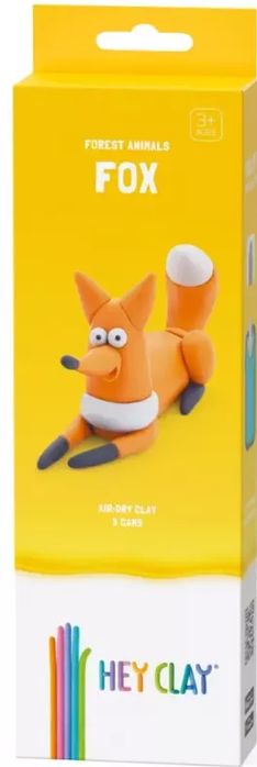 Hey Clay. Zwierzęta leśne. Lisek. TM Toys