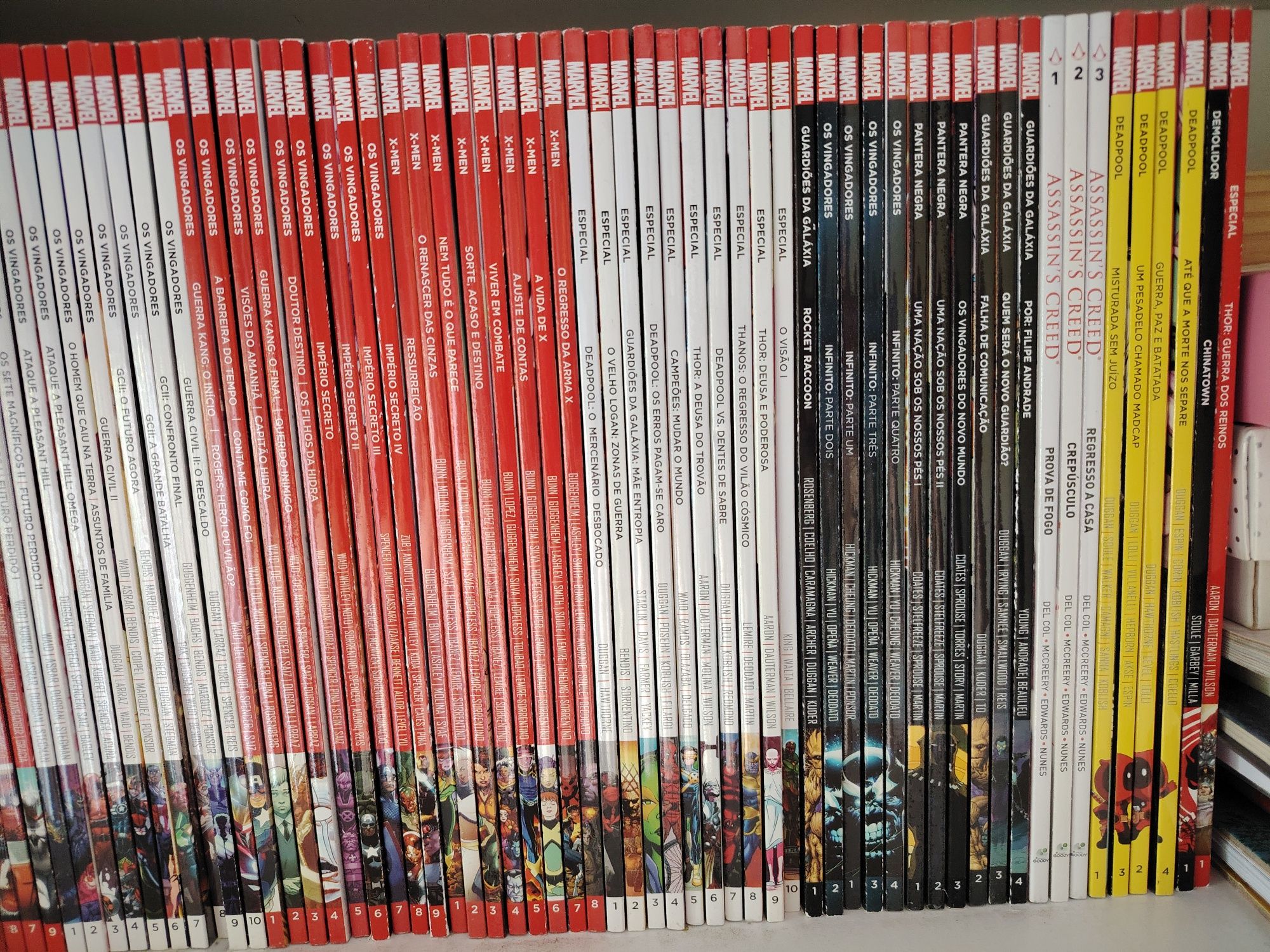 Revistas de banda desenhada da marvel