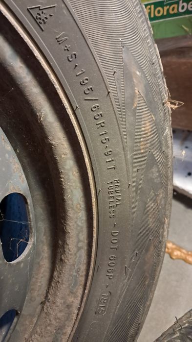 Opony  + felgi zima 195/65r15 5x100