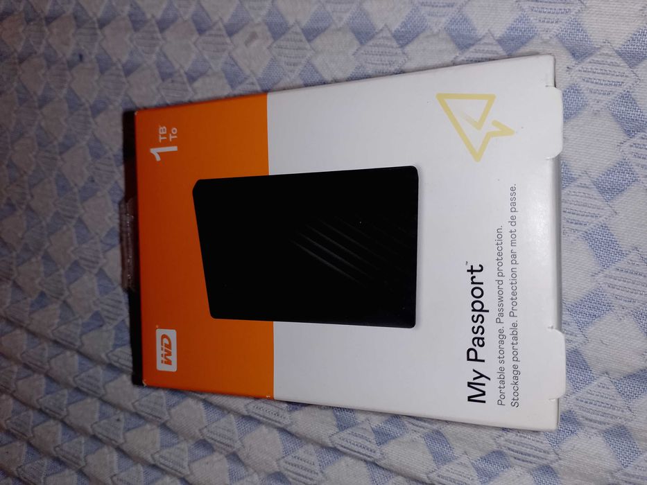 Disco externo WD My Passport 1TB Novo
