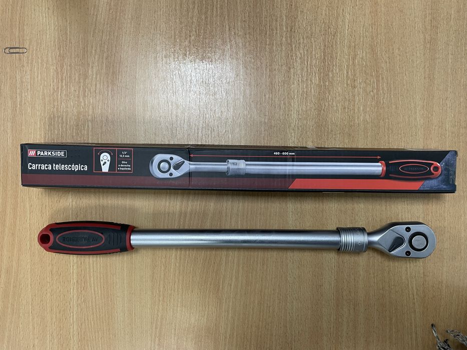 АКЦИЯ! Трещотка телескопическая 1/2" D12.5 (2 види) PARKSIDE