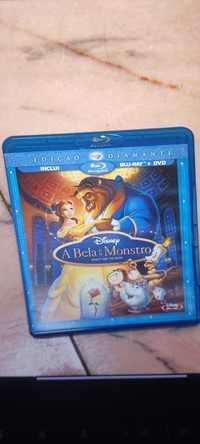 A Bela e o monstro em Blu Ray selo igac