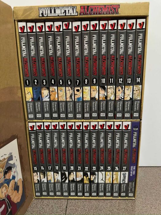 Fullmetal Alchemist Box Set Completo Vol. 1–27 – Inglês – Ótimo Estado