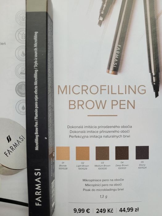 Pisak do microbladingu brwi Farmasi