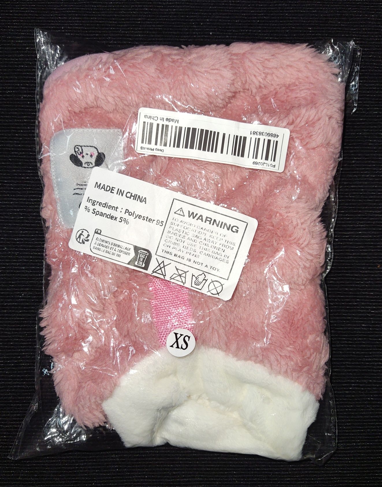 Camisola polar para cadelinha raça pequena