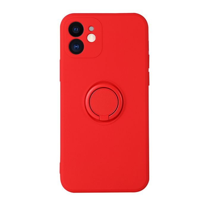 Vennus Silicone Ring Do Xiaomi Redmi Note 12 5G/Poco X5 Czerwony