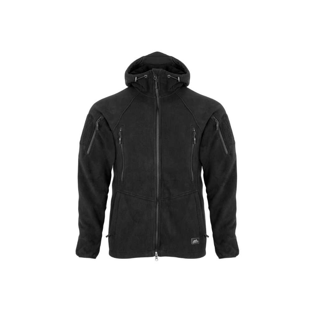 Кофта Helikon-Tex Patriot Jacket Hybrid Fleece (Чорна, Сіра)