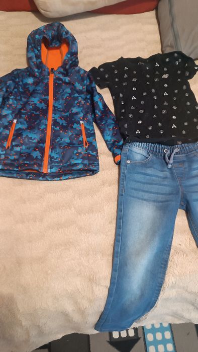 Ubrania dla chłopca, rozmiar 104.