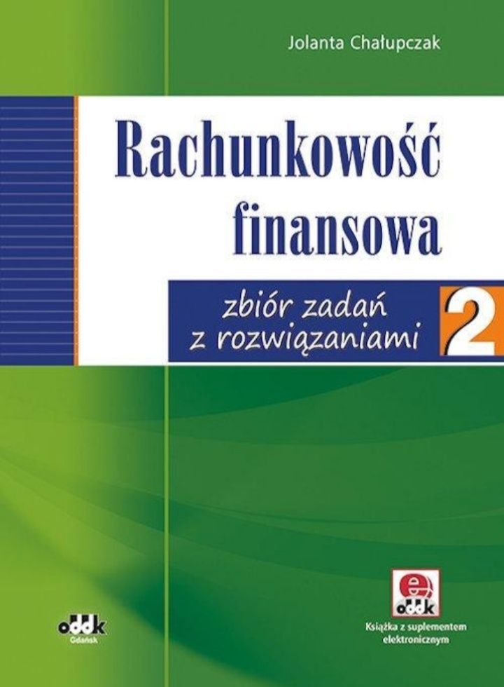 Rachunkowość finansowa 2 J.Chałupczak