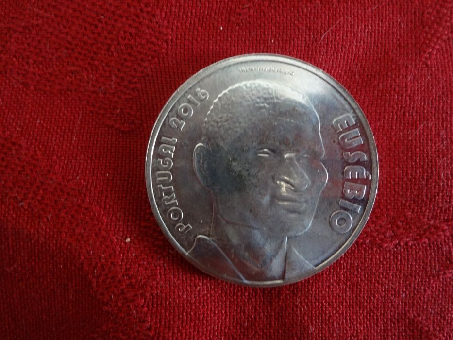 Moeda Comemorativa Rei Eusébio 7.5€