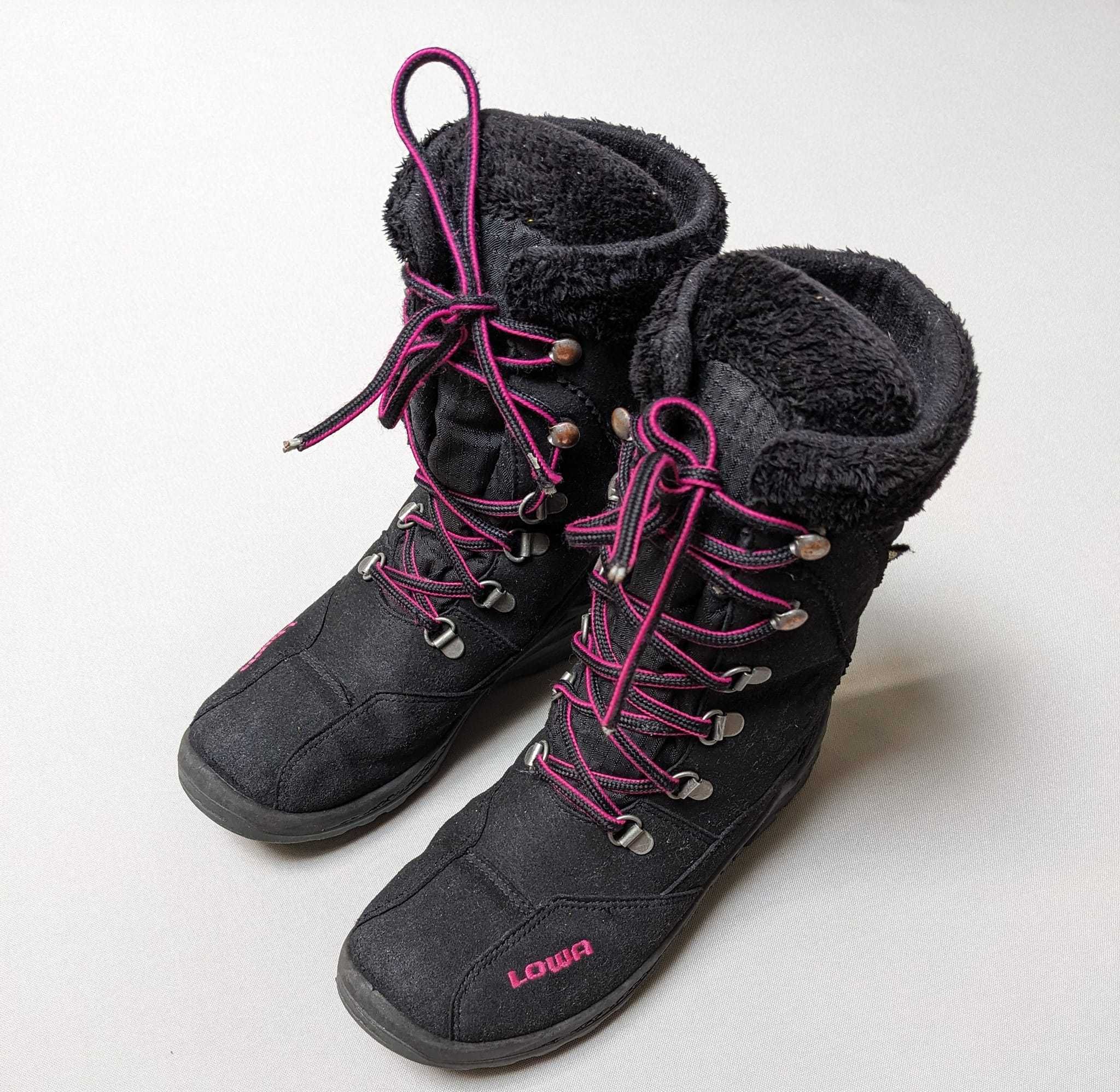 Утеплені Дитячі чобітки LOWA LOLA GORE-tex HI, р 34, устілка - 21.5 см