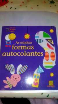 Livro As Minhas Formas Autocolantes