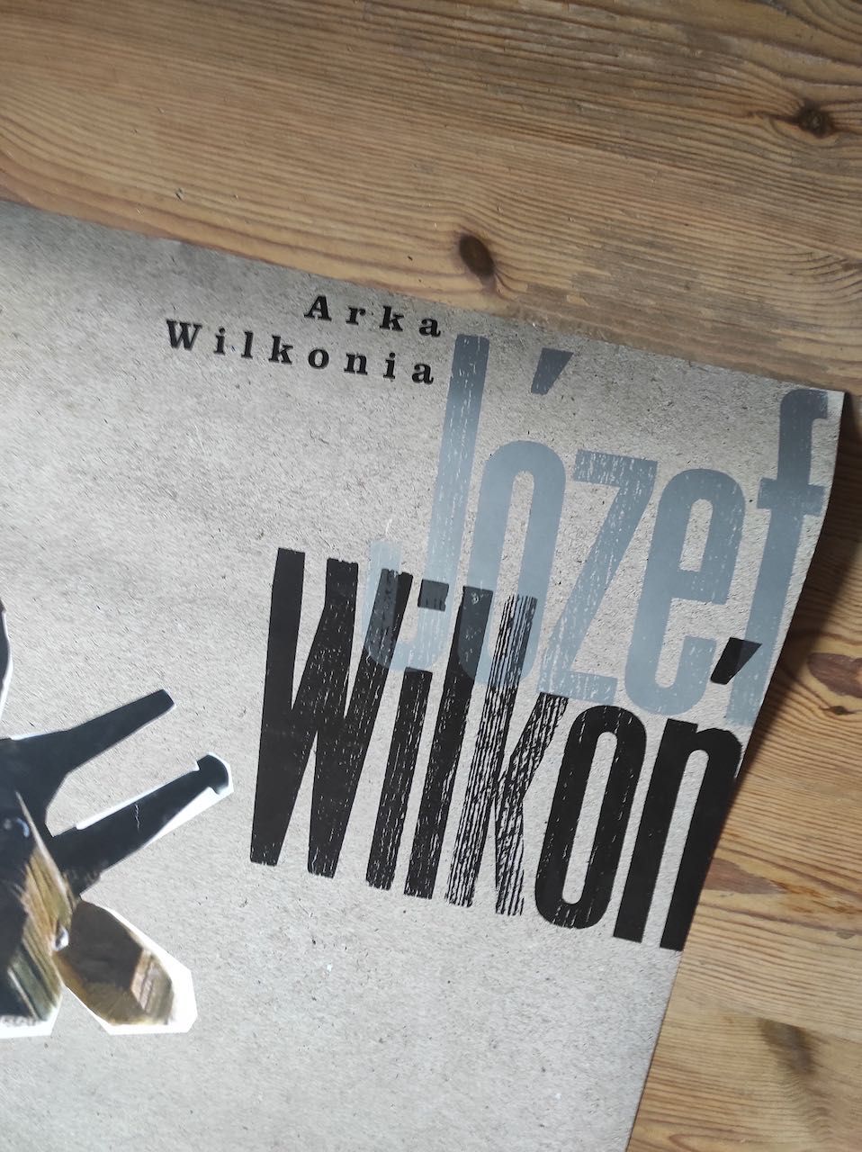 Józef Wilkoń plakat Arka Wilkonia 100x70