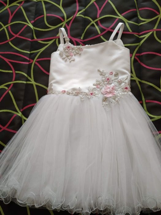 Vestido Cerimónia/Baptizado -Dos 3 aos 4 anos