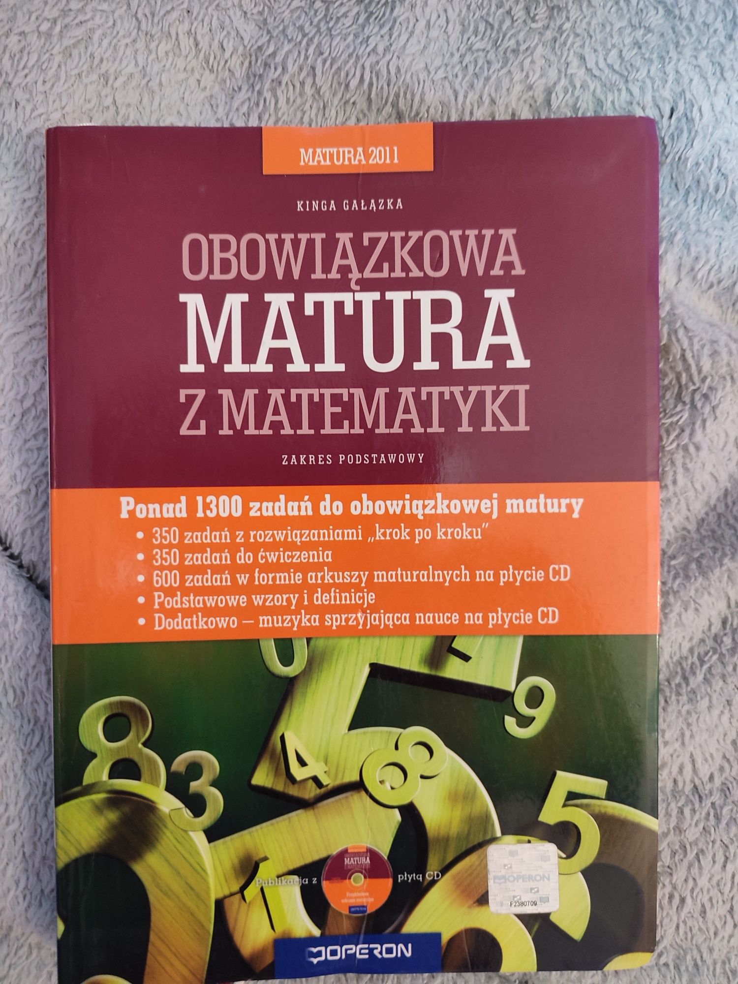 Książka do nauki matematyki MATURA