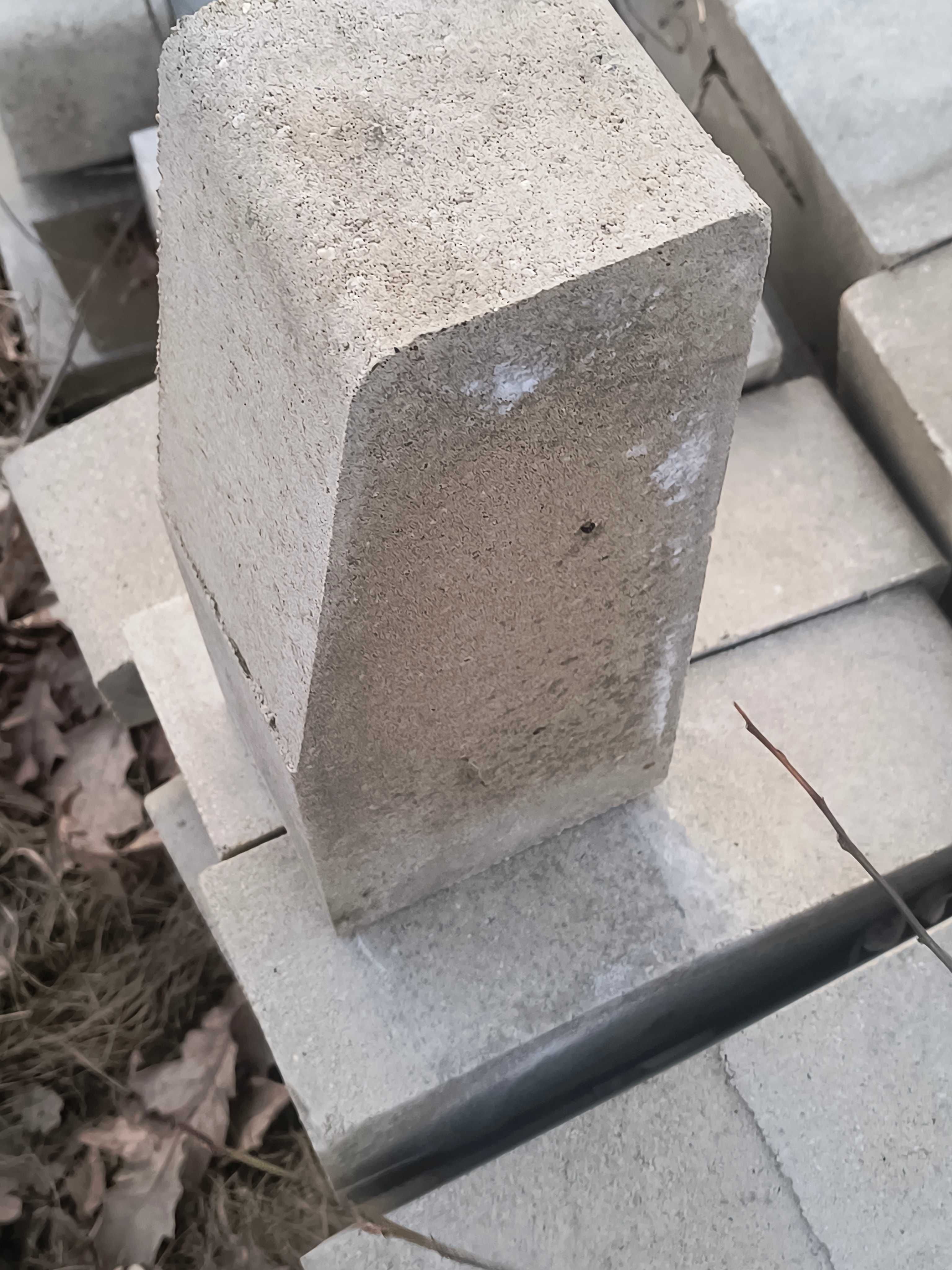 Palisada betonowa piaskowa